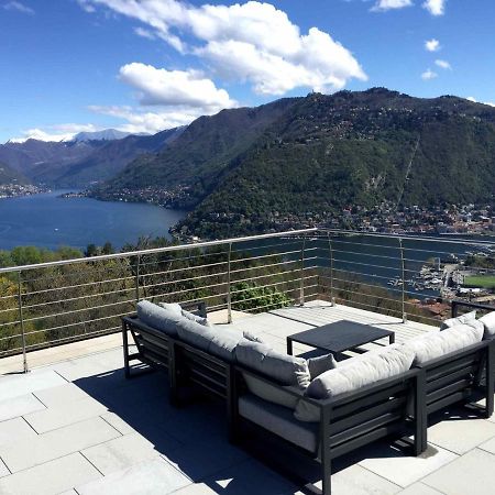 Penthouse - Villa Cardano Como Kültér fotó