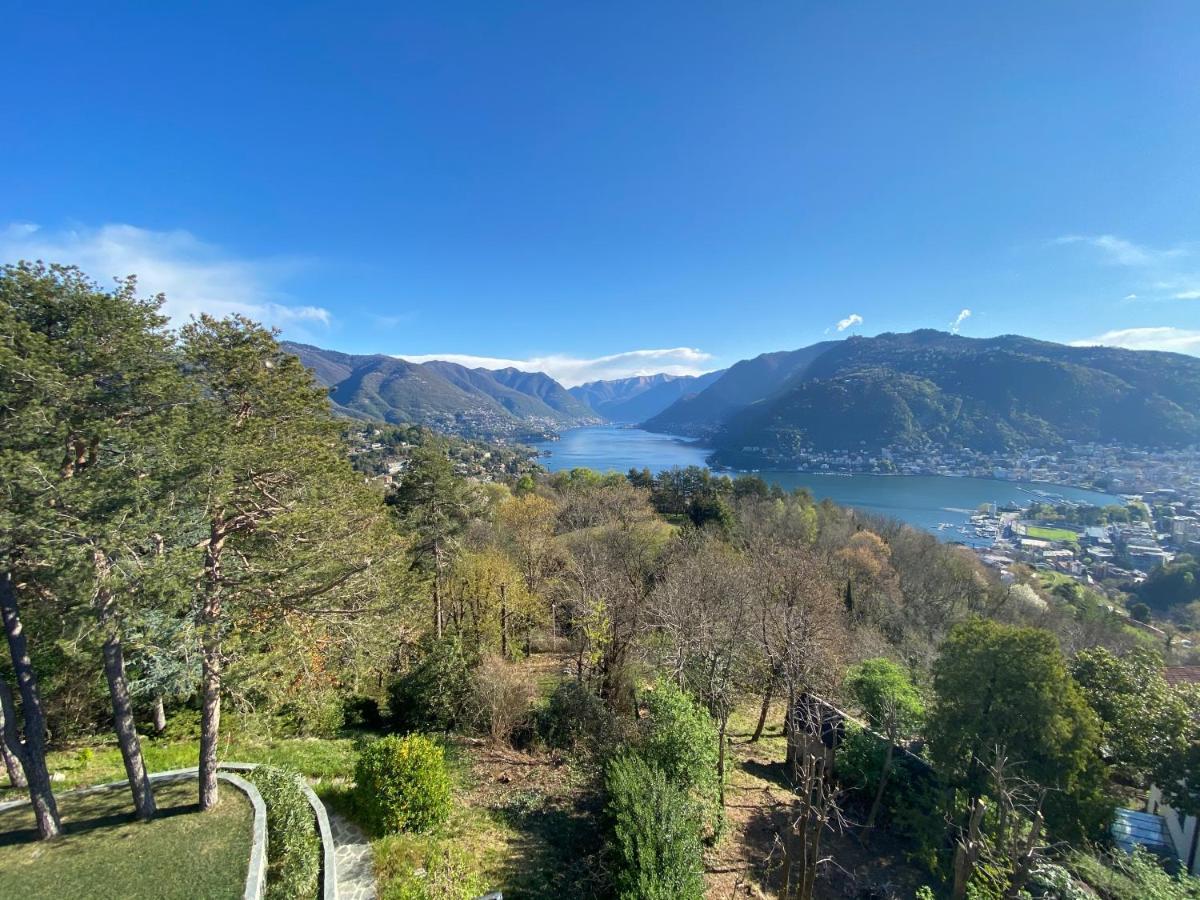 Penthouse - Villa Cardano Como Kültér fotó