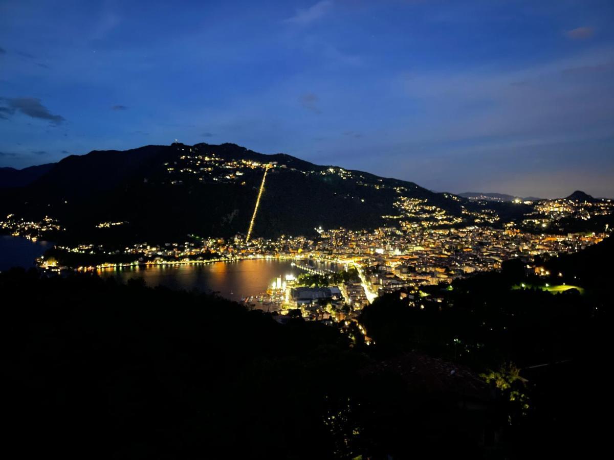 Penthouse - Villa Cardano Como Kültér fotó